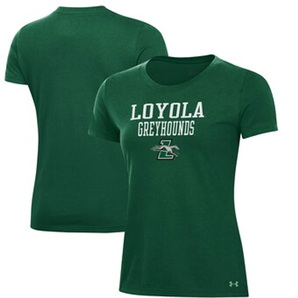 Women's Under Armour Loyola Greyhounds Performance T-Shirt