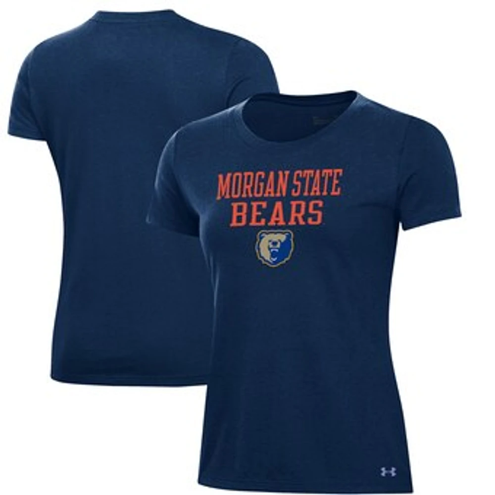Women's Under Armour Navy Morgan State Bears Performance T-Shirt