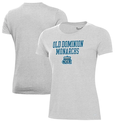 Women's Under Armour Gray Old Dominion Monarchs Performance T-Shirt