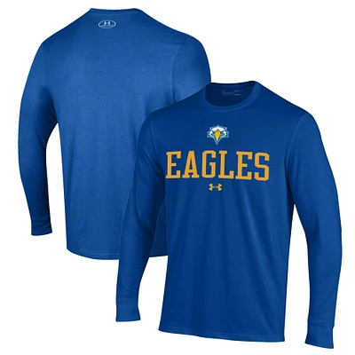 Men's Under Armour Blue Morehead State Eagles Performance Long Sleeve T-Shirt
