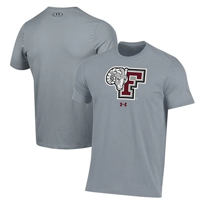 Men's Under Armour Gray Fordham Rams Performance T-Shirt
