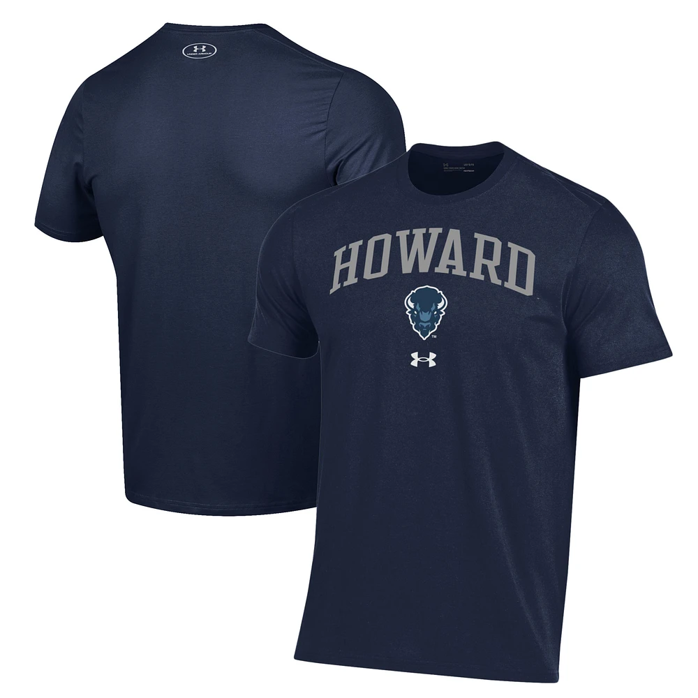Men's Under Armour Navy Howard Bison Performance T-Shirt