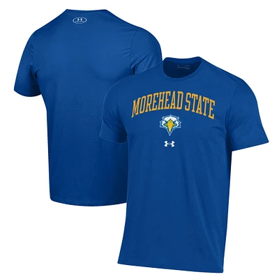 Men's Under Armour Blue Morehead State Eagles Performance T-Shirt