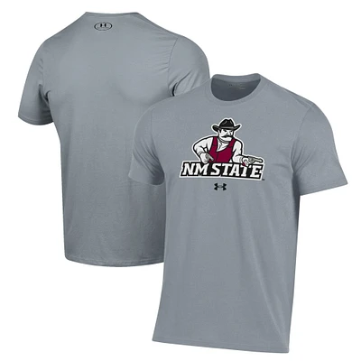 Men's Under Armour Gray New Mexico State Aggies Performance T-Shirt
