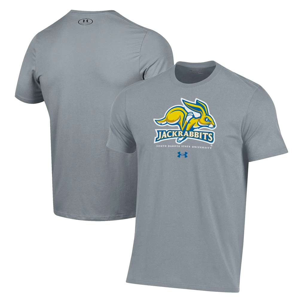 Men's Under Armour Gray South Dakota State Jackrabbits Performance T-Shirt