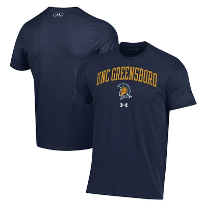Men's Under Armour Navy UNCG Spartans Performance T-Shirt
