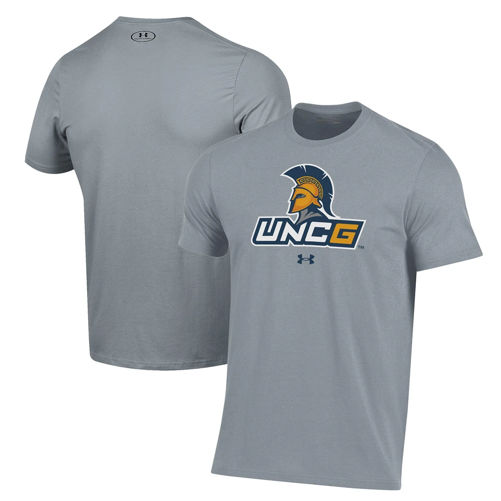 Men's Under Armour Gray UNCG Spartans Performance T-Shirt