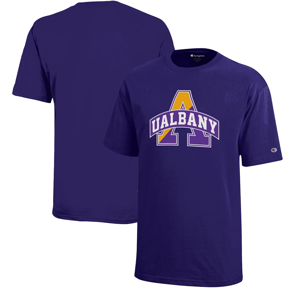 Youth Champion Purple Albany Great Danes Jersey T-Shirt