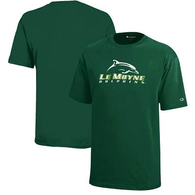 Youth Champion Green Le Moyne Dolphins Jersey T-Shirt
