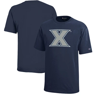 Youth Champion Navy Xavier Musketeers Jersey T-Shirt