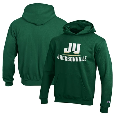 Youth Champion Green JU Dolphins Eco Powerblend Pullover Hoodie