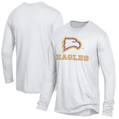 Men's Alternative Apparel White Winthrop Eagles Keeper Long Sleeve T-Shirt