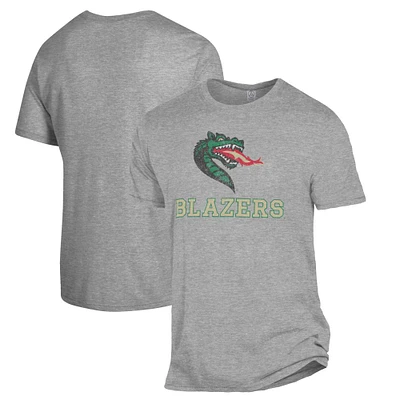 Men's Alternative Apparel Heathered Gray UAB Blazers The Keeper T-Shirt