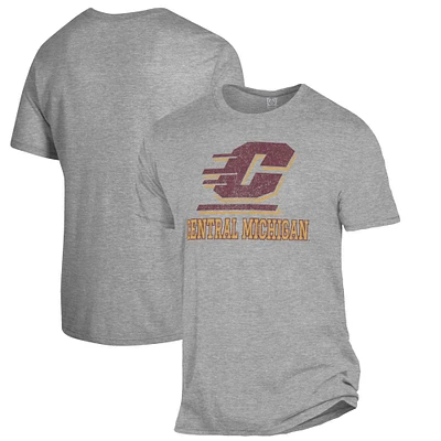 Men's Alternative Apparel Heathered Gray Central Michigan Chippewas The Keeper T-Shirt