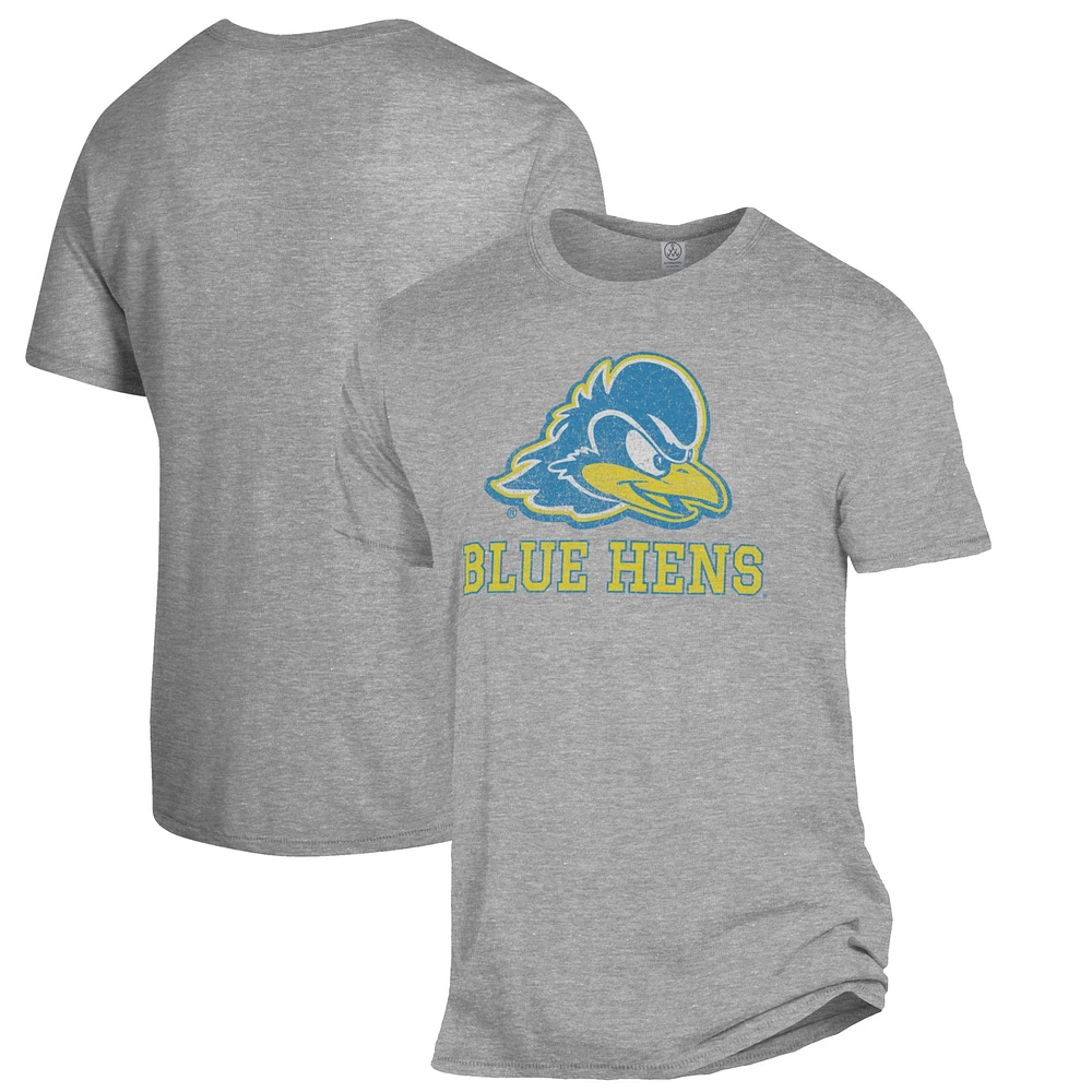 Men's Alternative Apparel Heathered Gray Delaware Fightin' Blue Hens The Keeper T-Shirt