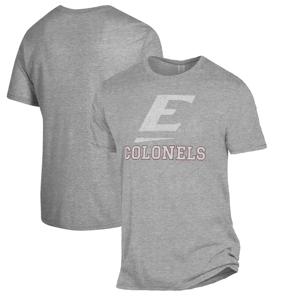 Men's Alternative Apparel Heathered Gray Eastern Kentucky Colonels The Keeper T-Shirt