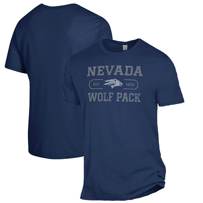 Men's Alternative Apparel Navy Nevada Wolf Pack The Keeper T-Shirt