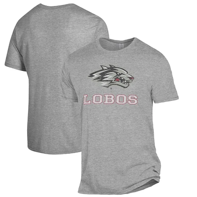Men's Alternative Apparel Heathered Gray New Mexico Lobos The Keeper T-Shirt