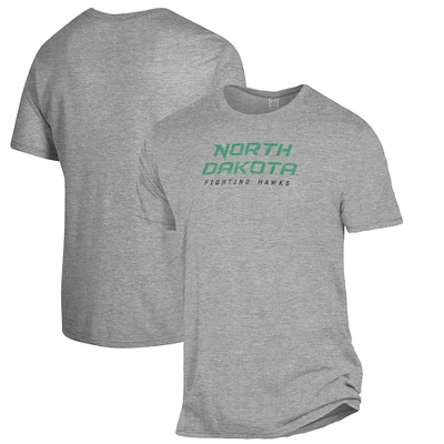 Men's Alternative Apparel Heathered Gray North Dakota The Keeper T-Shirt