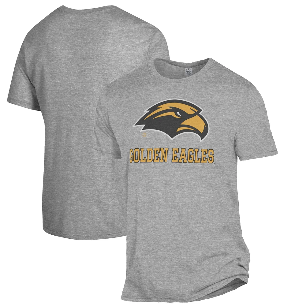 Men's Alternative Apparel Heathered Gray Southern Miss Golden Eagles The Keeper T-Shirt