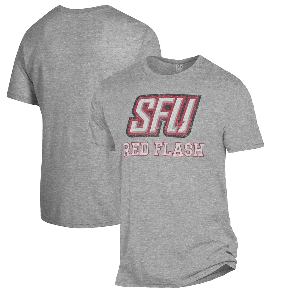 Men's Alternative Apparel Heathered Saint Francis Red Flash The Keeper T-Shirt