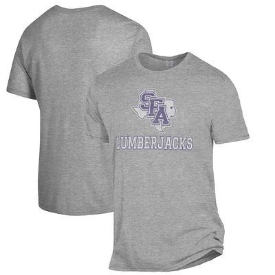 Men's Alternative Apparel Heathered Gray Stephen F Austin Lumberjacks The Keeper T-Shirt