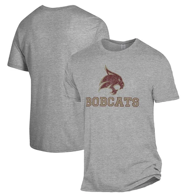 Men's Alternative Apparel Heathered Gray Texas State Bobcats The Keeper T-Shirt