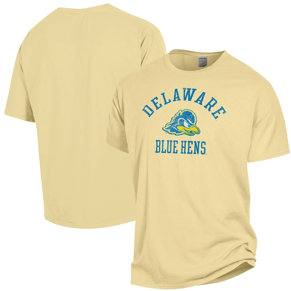 Men's ComfortWash Gold Delaware Fightin' Blue Hens Garment Dyed T-Shirt