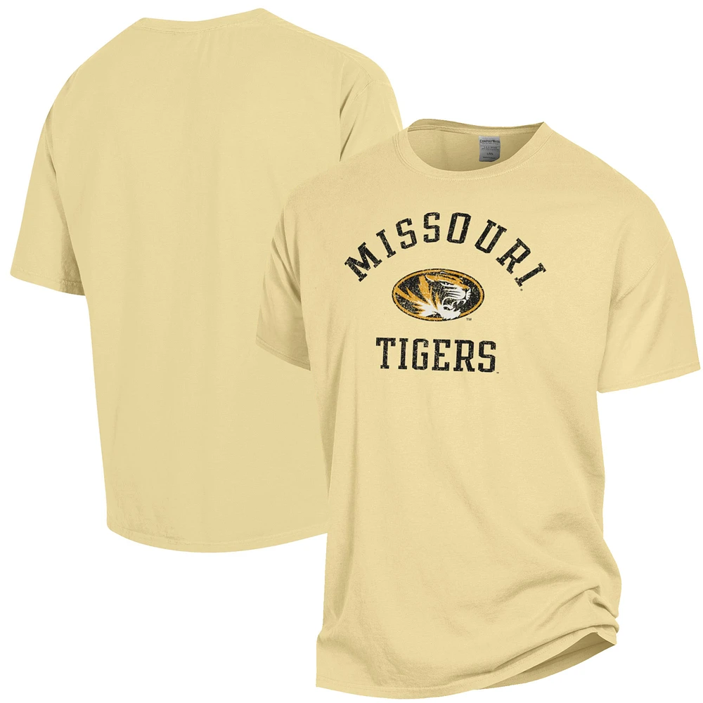 Men's ComfortWash Gold Missouri Tigers Garment Dyed T-Shirt