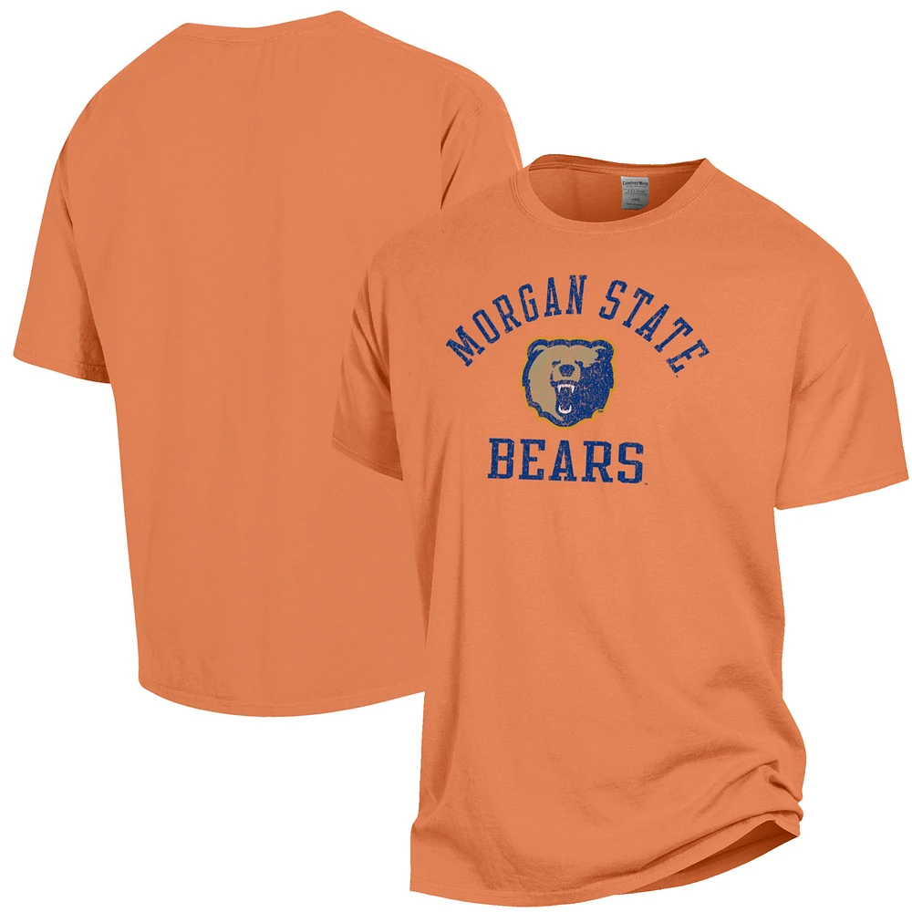Men's ComfortWash Orange Morgan State Bears Garment Dyed T-Shirt