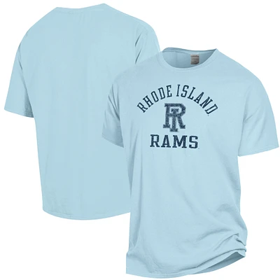 Men's ComfortWash Light Blue Rhode Island Rams Garment Dyed T-Shirt