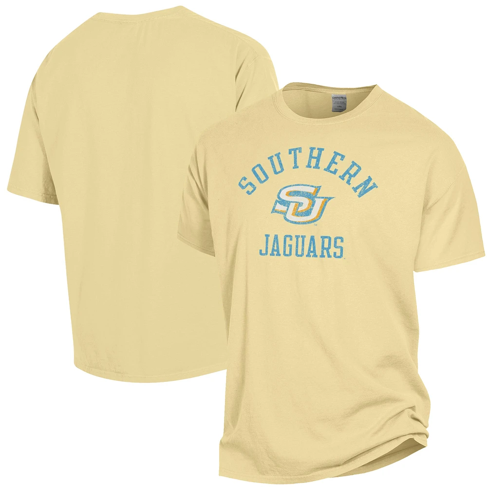 Men's ComfortWash Gold Southern University Jaguars Garment Dyed T-Shirt