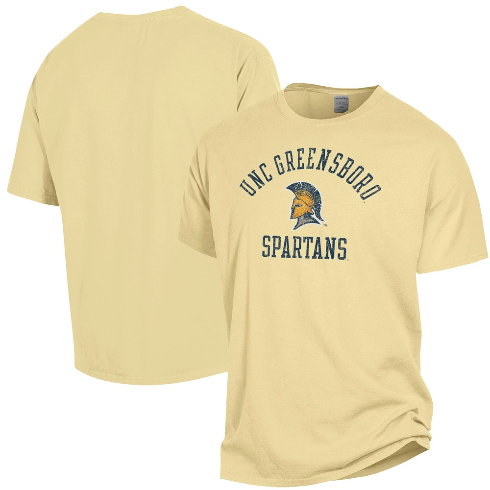 Men's ComfortWash Gold UNCG Spartans Garment Dyed T-Shirt