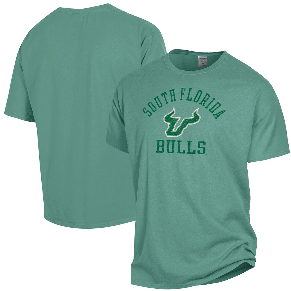 Men's ComfortWash Green South Florida Bulls Garment Dyed T-Shirt