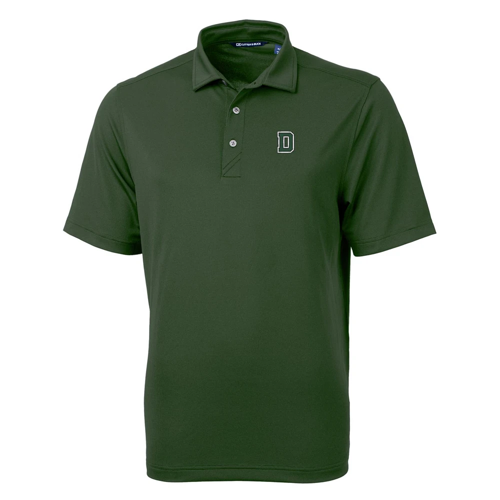Men's Cutter & Buck Green Dartmouth Big Tall Virtue Eco Pique Recycled Polo