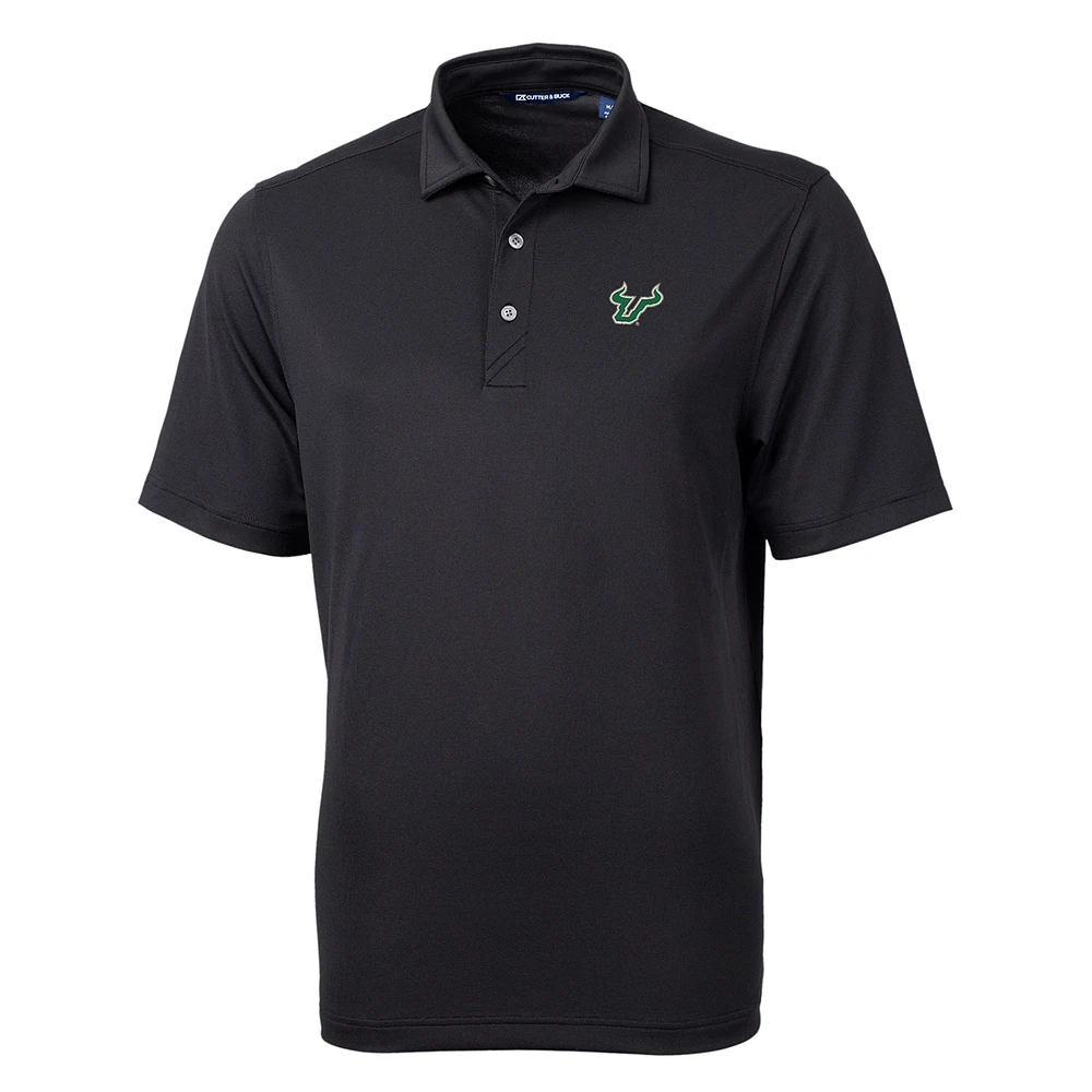 Men's Cutter & Buck South Florida Bulls Big Tall Virtue Eco Pique Recycled Polo