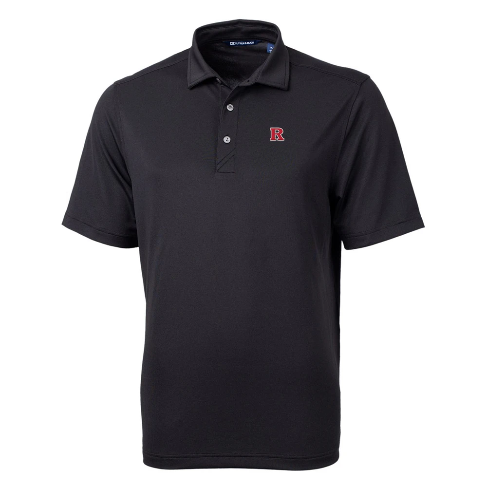 Men's Cutter & Buck Rutgers Scarlet Knights Big Tall Virtue Eco Pique Recycled Polo