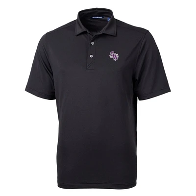 Men's Cutter & Buck Stephen F Austin Lumberjacks Big Tall Virtue Eco Pique Recycled Polo