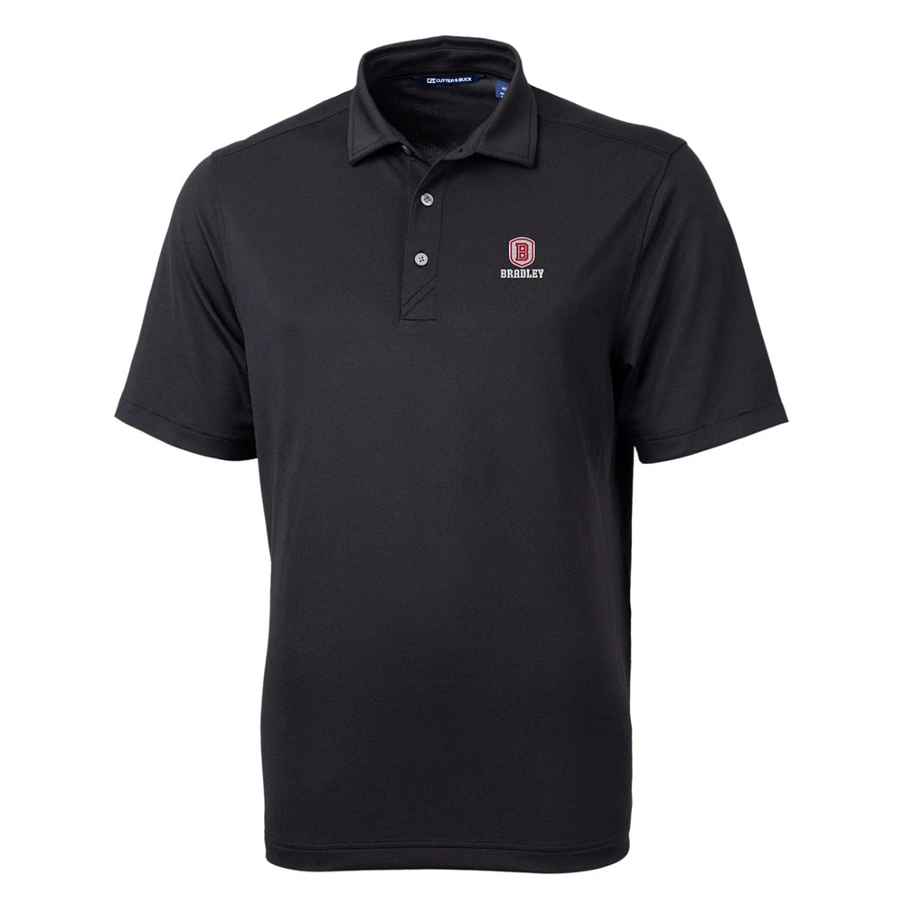 Men's Cutter & Buck Bradley Braves Big Tall Virtue Eco Pique Recycled Polo