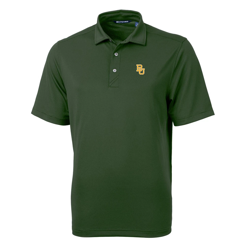 Men's Cutter & Buck Baylor Bears Big Tall Virtue Eco Pique Recycled Polo