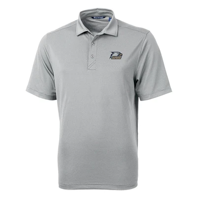 Men's Cutter & Buck Gray Georgia Southern Eagles Big Tall Virtue Eco Pique Recycled Polo