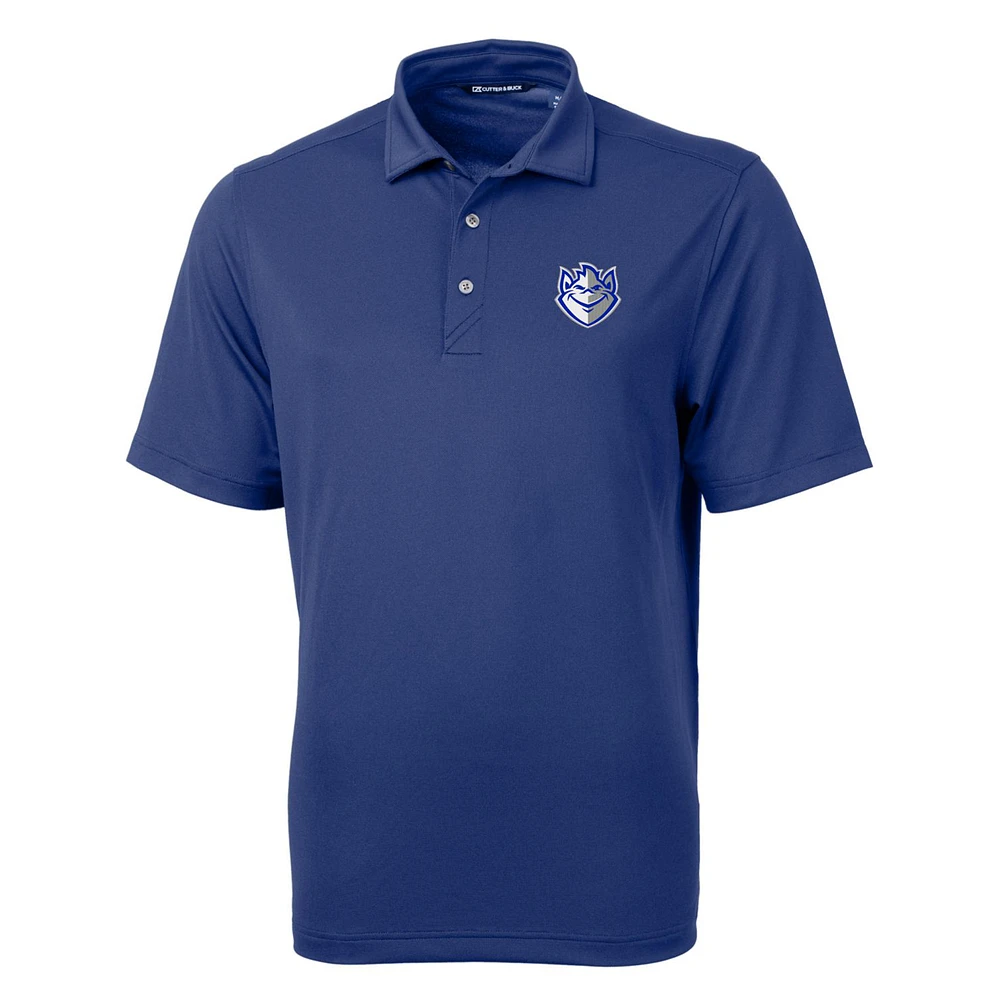 Men's Cutter & Buck Blue Saint Louis Billikens Big Tall Virtue Eco Pique Recycled Polo