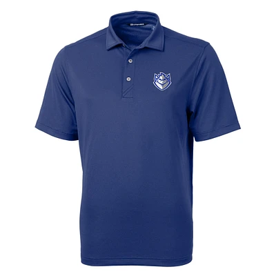 Men's Cutter & Buck Blue Saint Louis Billikens Big Tall Virtue Eco Pique Recycled Polo