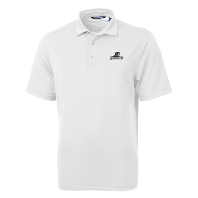Men's Cutter & Buck White Providence Friars Big Tall Virtue Eco Pique Recycled Polo