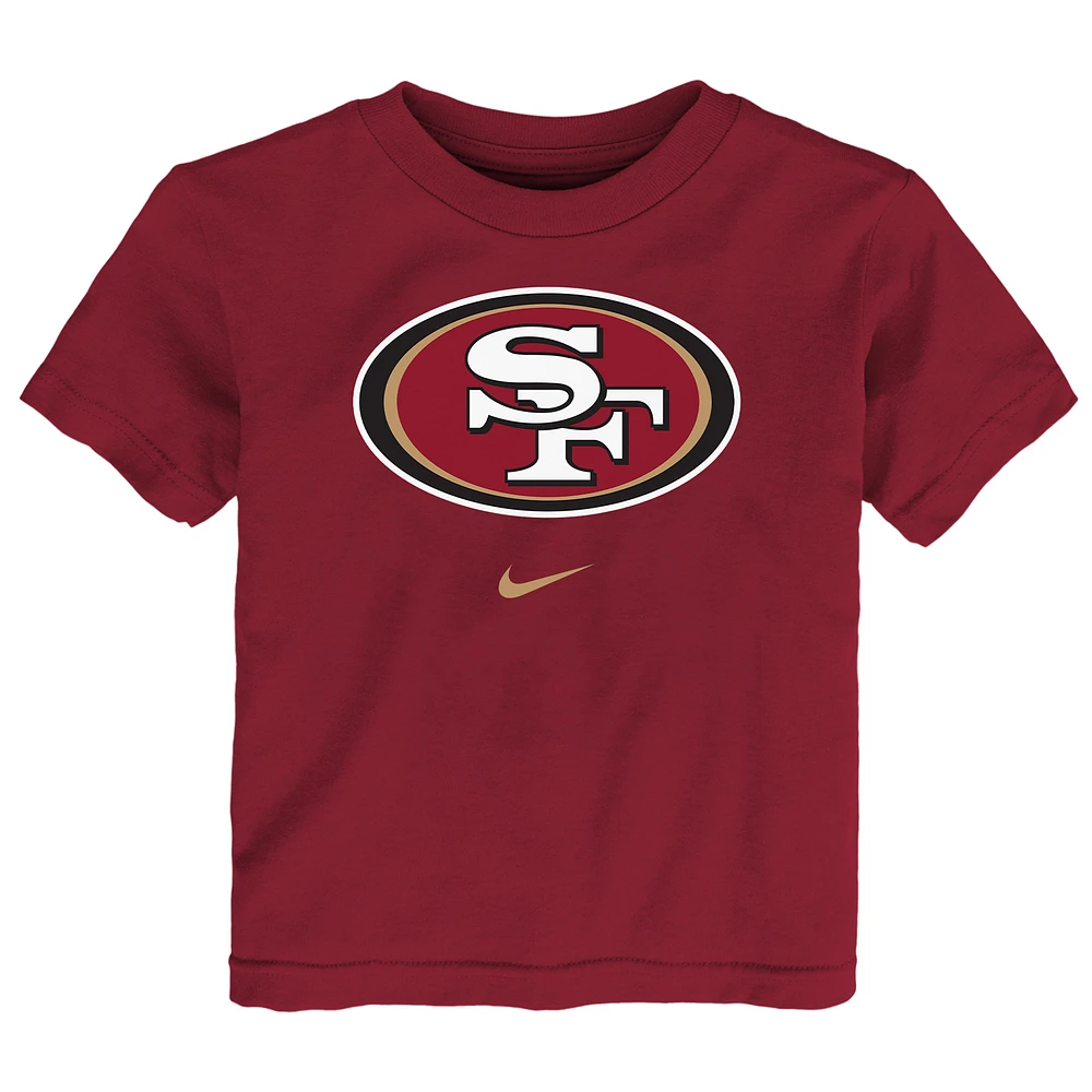 Toddler Nike Scarlet San Francisco 49ers Primary Logo T-Shirt