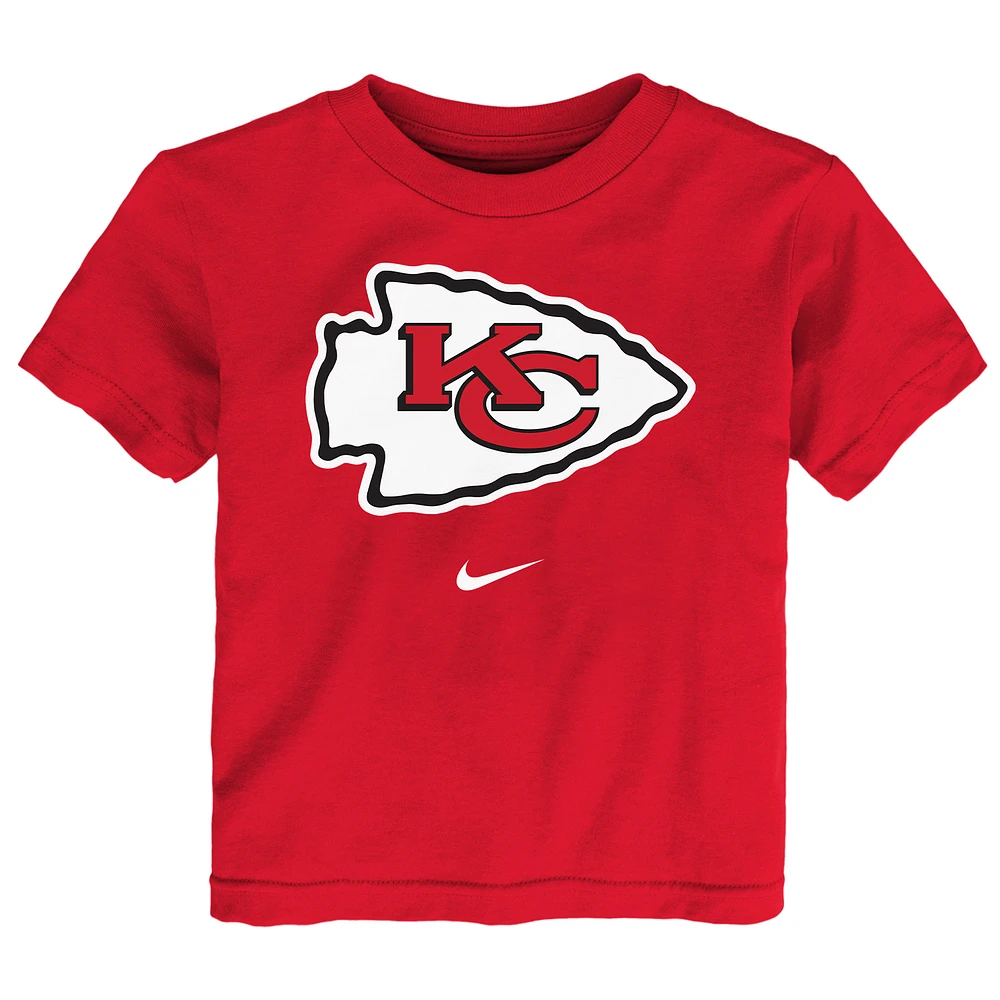 Toddler Nike Red Kansas City Chiefs Primary Logo T-Shirt