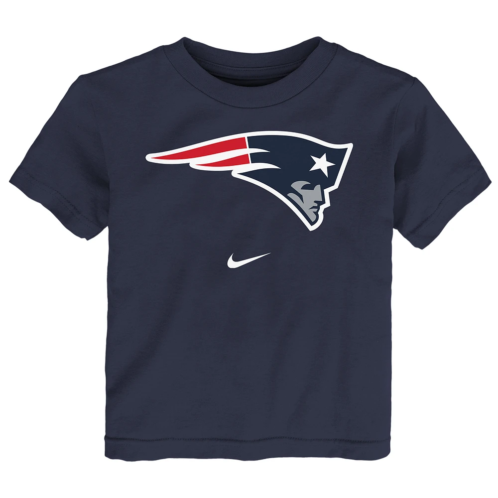 Toddler Nike Navy New England Patriots Primary Logo T-Shirt