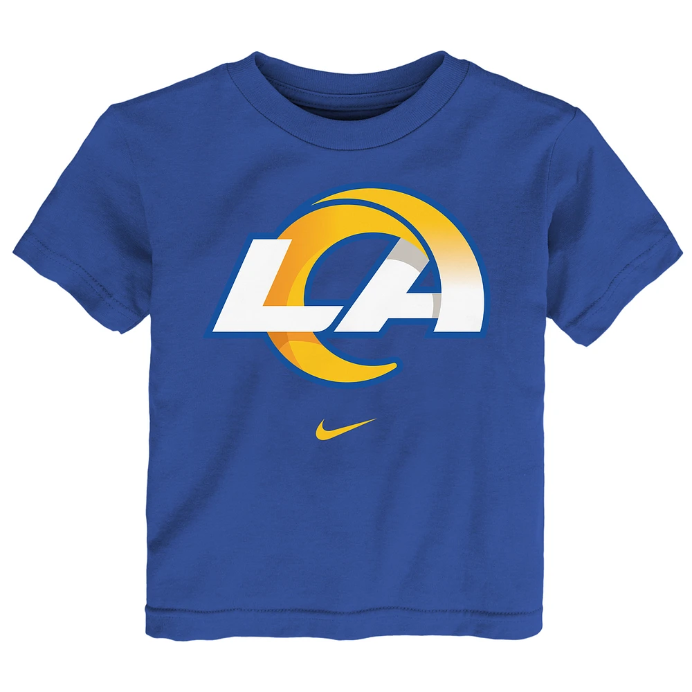 Toddler Nike Royal Los Angeles Rams Primary Logo T-Shirt