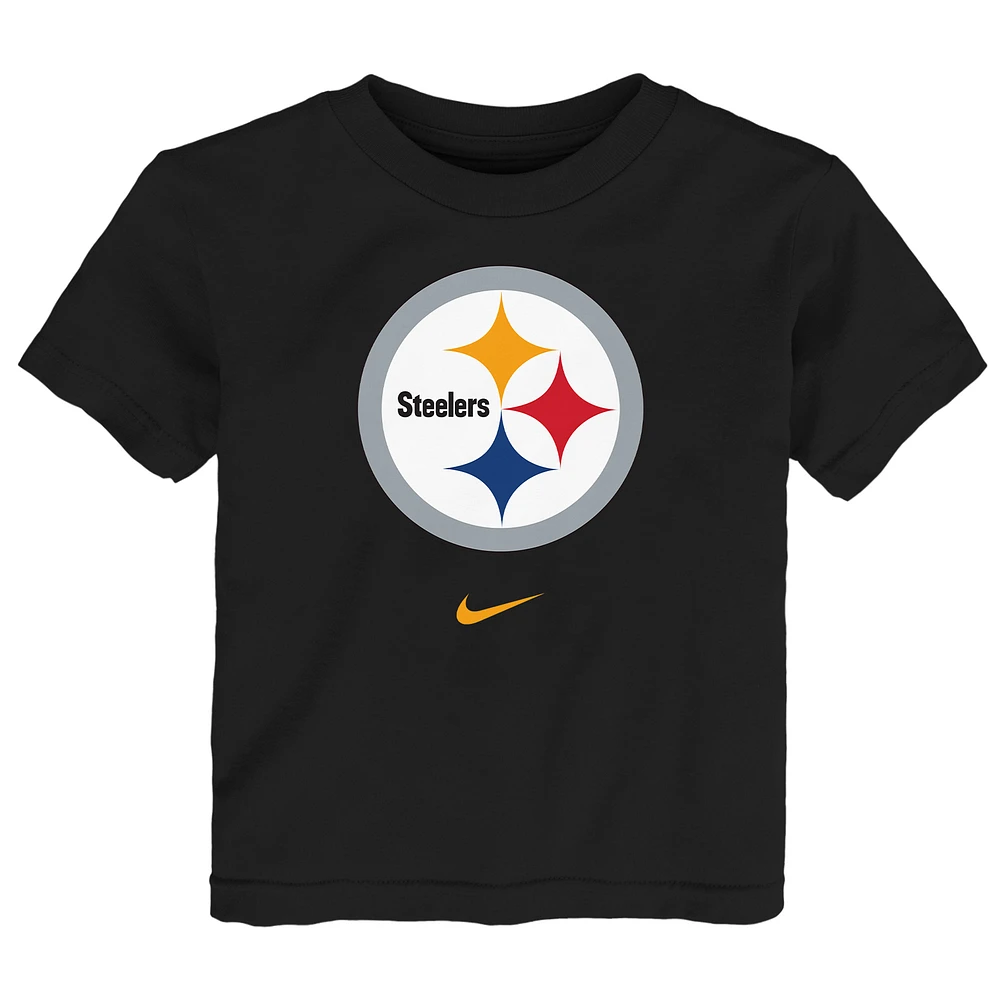 Toddler Nike Black Pittsburgh Steelers Primary Logo T-Shirt