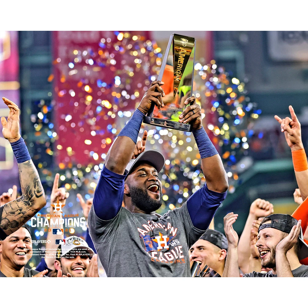 Fanatics Authentic Yordan Álvarez Houston Astros Unsigned 2021 American League Champions MVP Photograph